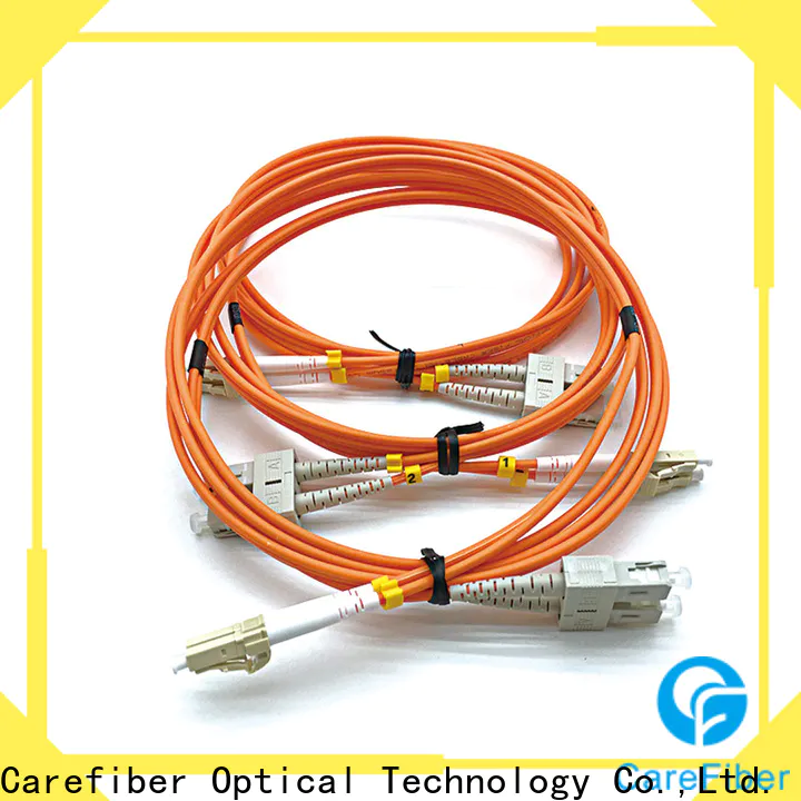 Carefiber credible lc lc fiber patch cord manufacturer