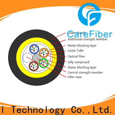 Carefiber adss single mode fiber optic cable made in China for communication