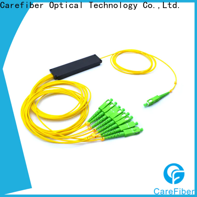 Carefiber best plc fiber splitter cooperation for global market