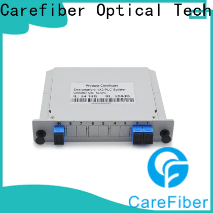 Carefiber 1x8 splitter plc foreign trade for communication