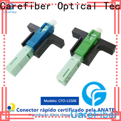 Carefiber assembly fiber optic lc connector provider for communication
