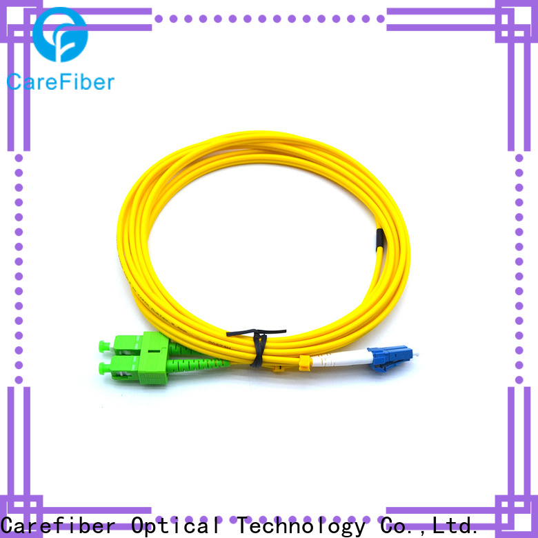 Carefiber credible fiber patch cord types manufacturer