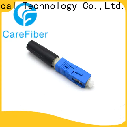 Carefiber new fiber fast connector provider for consumer elctronics