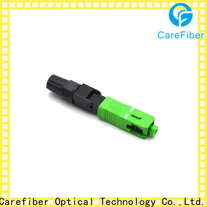 Carefiber upc fiber optic lc connector trader for consumer elctronics