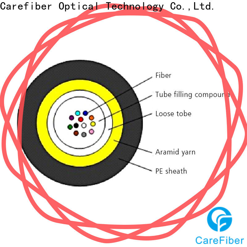 Carefiber standard fiber optic network cable order online for communication