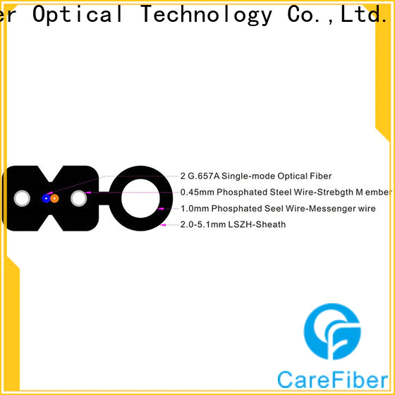 Carefiber reliable aerial drop cable supplier