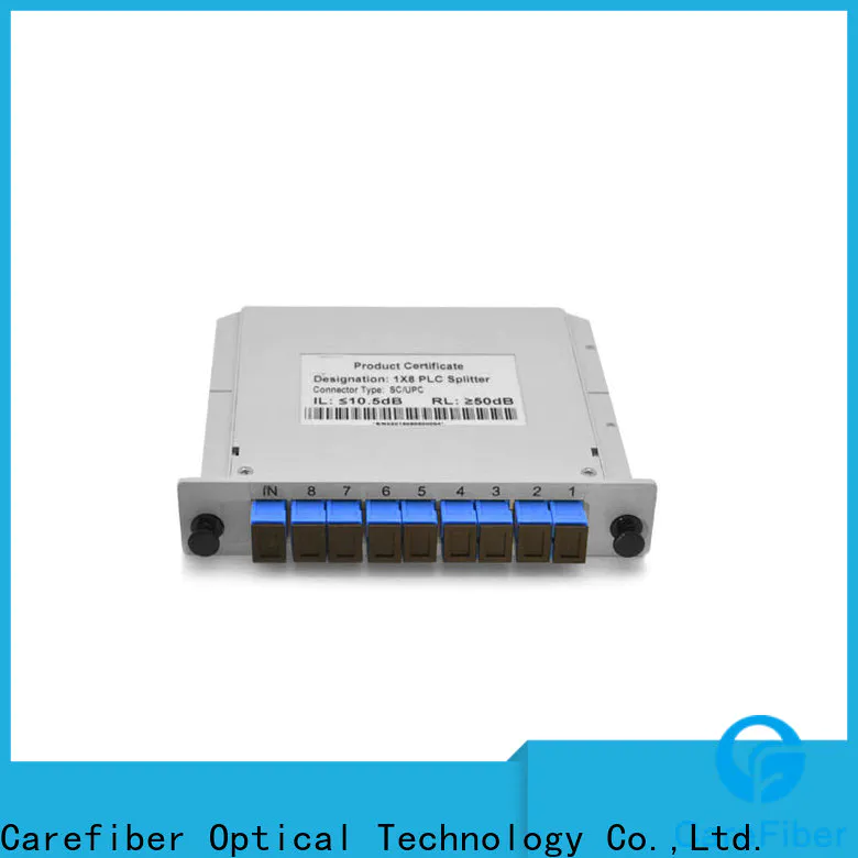 Carefiber 02 optical splitter cooperation for communication