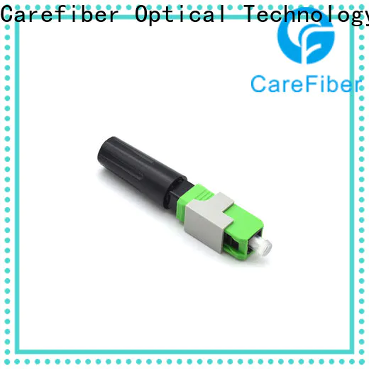 Carefiber optic fast fiber fast connector provider for communication