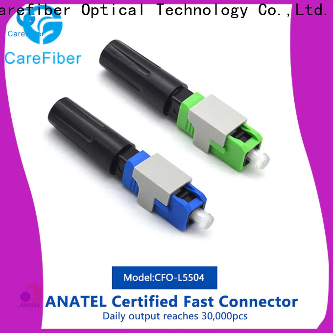 Carefiber best lc fiber connector provider for consumer elctronics