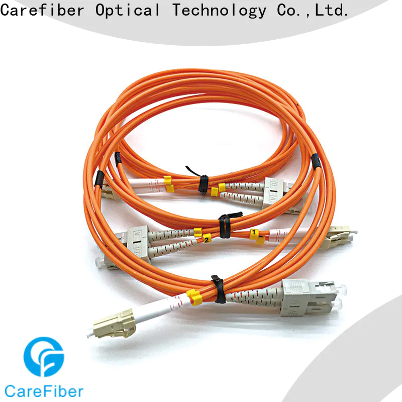 Carefiber credible lc lc fiber patch cord manufacturer for consumer elctronics