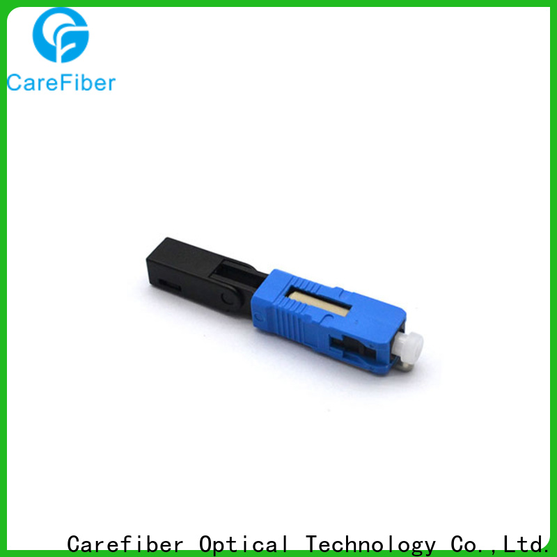 Carefiber assembly sc fiber optic connector trader for consumer elctronics