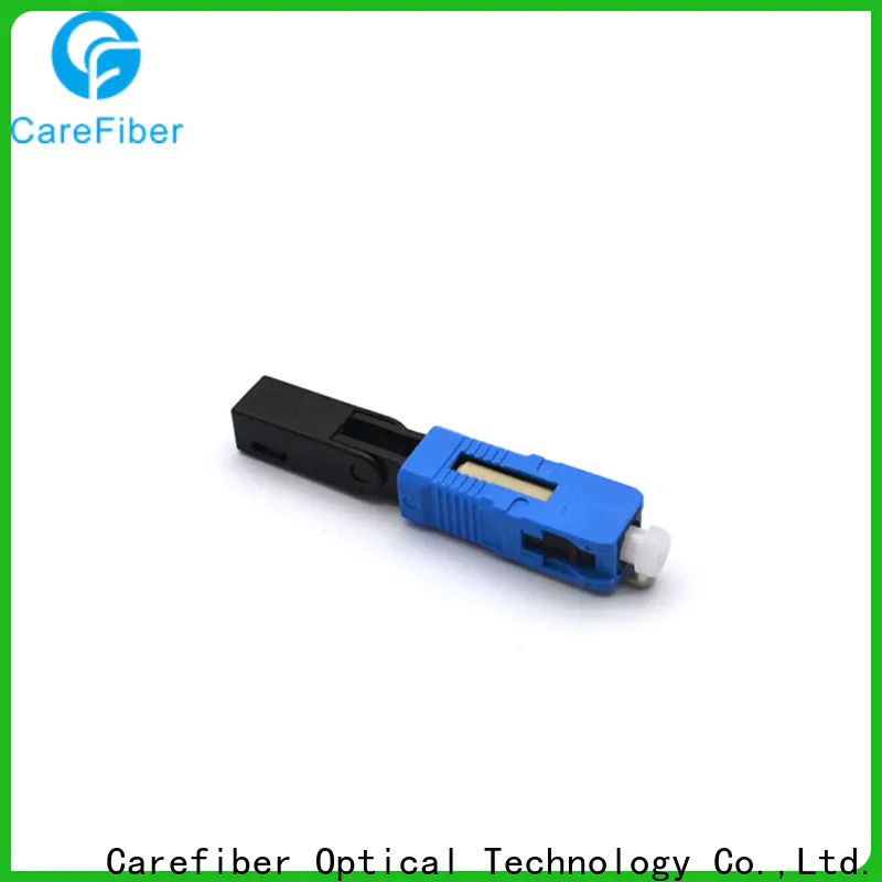 Carefiber assembly sc fiber optic connector trader for consumer elctronics