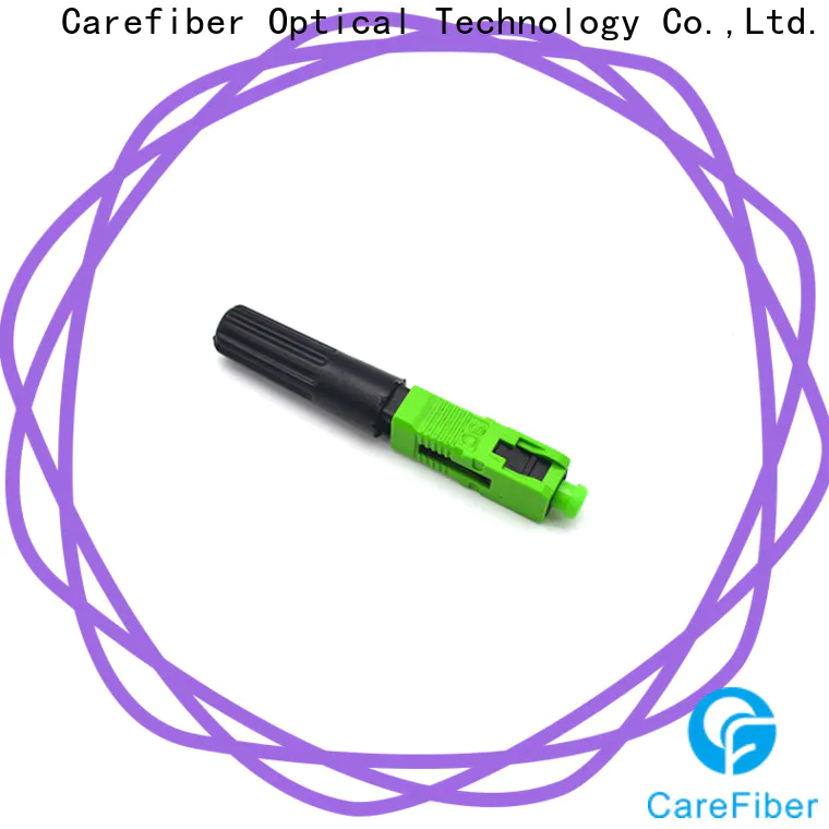 Carefiber dependable lc fast connector provider for communication