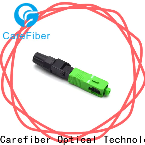 Carefiber dependable fiber optic fast connector trader for communication