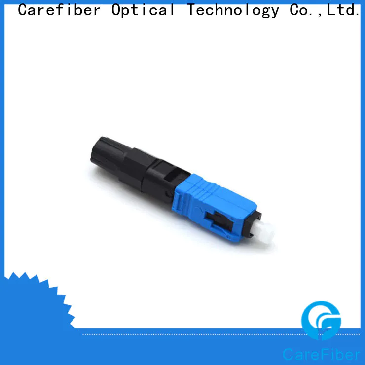 Carefiber dependable optical connector types factory for consumer elctronics