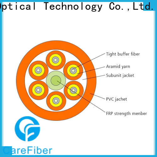Carefiber high volume fiber optic 4 core maker for indoor environment