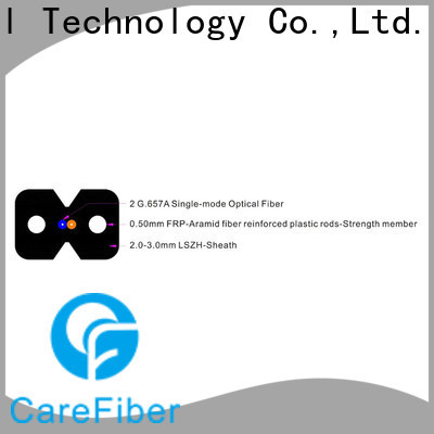 Carefiber gjxfh ftth cable factory for network